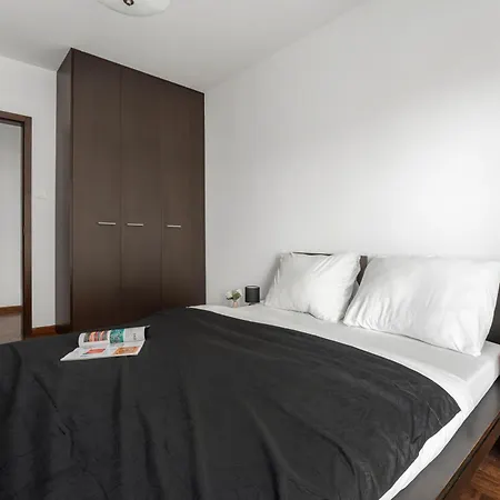 Przy Arkadia 2 Sypialnie Balkon Widok 8 Pietro Metro Gdanska Garaz Apartmán Varšava