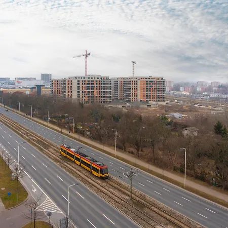 Przy Arkadia 2 Sypialnie Balkon Widok 8 Pietro Metro Gdanska Garaz Lejlighed *